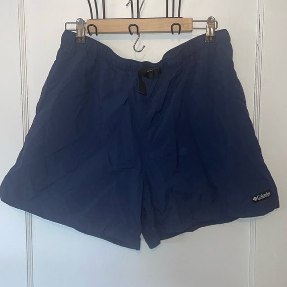 Columbia Pants - Columbia navy soft casual hiking style shorts with pockets